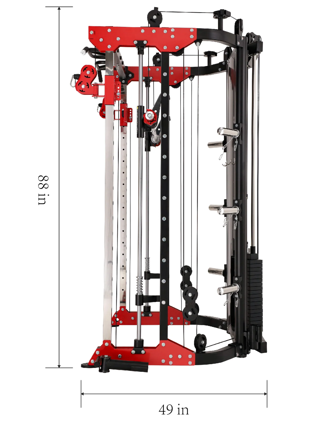 Side measurements of the AL-3058G