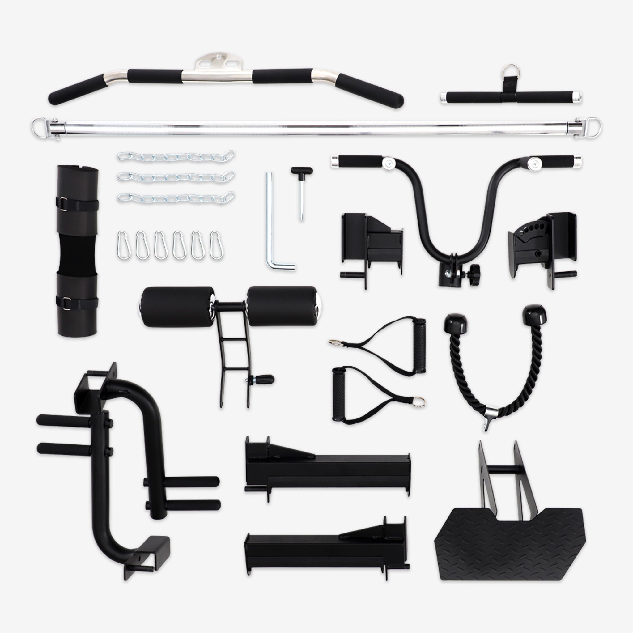 The 24 accessories included with the AL-3058G