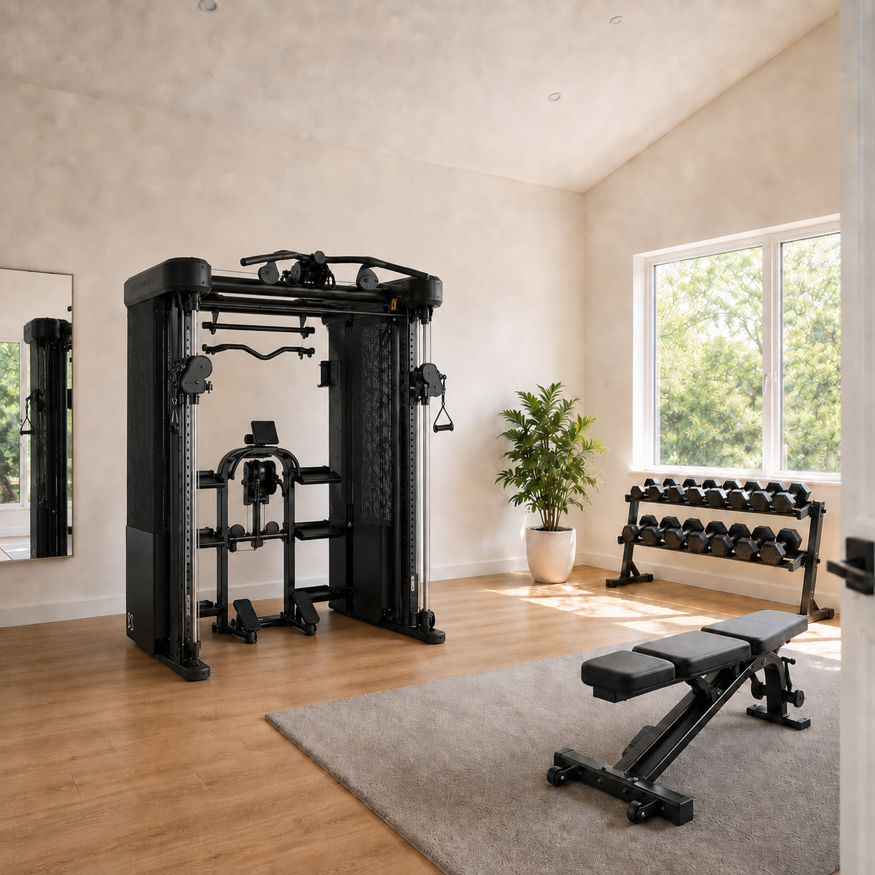 Inspire FT2 Pro dans un gym maison