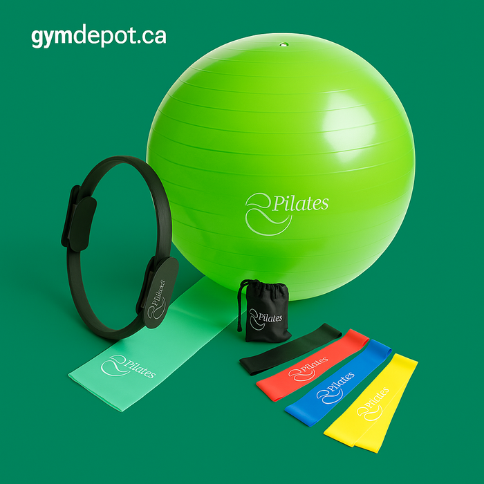 Pilates set with a ball 