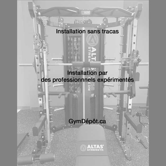 Livraison et installation (SEULEMENT)